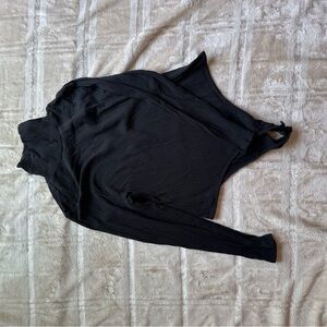 Black Long Sleeve Turtleneck bodysuit